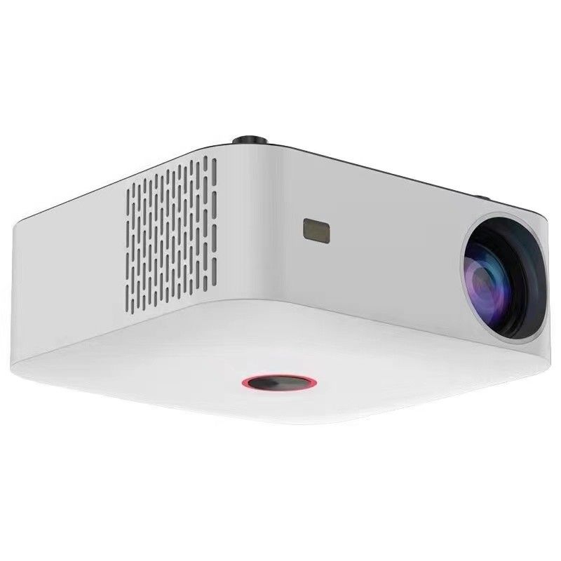 Proyector inteligente portátil de 200W LED, proyector pequeño de cine en casa ligero