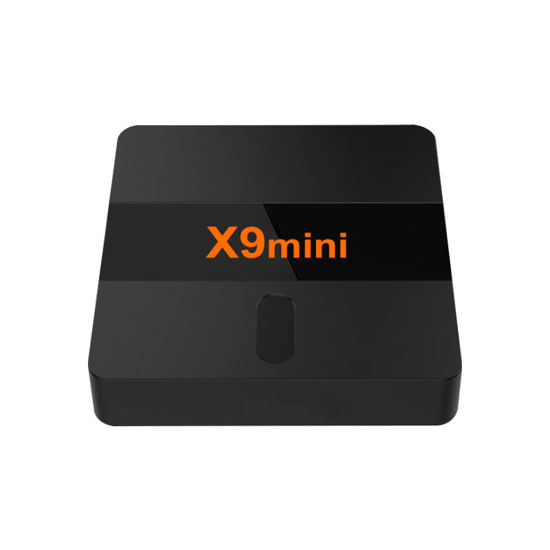 2024 TV Box más barata Android 9 ATV con control remoto de voz BT 1G 8G X9mini