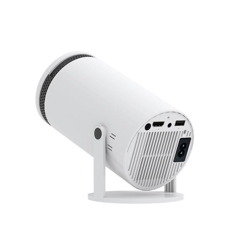 Nueva actualización HY300 Mini Beamer 150 ANSI Lumens Portátil 720P Full HD Cine en el hogar al aire libre Proyector LCD Android inteligente