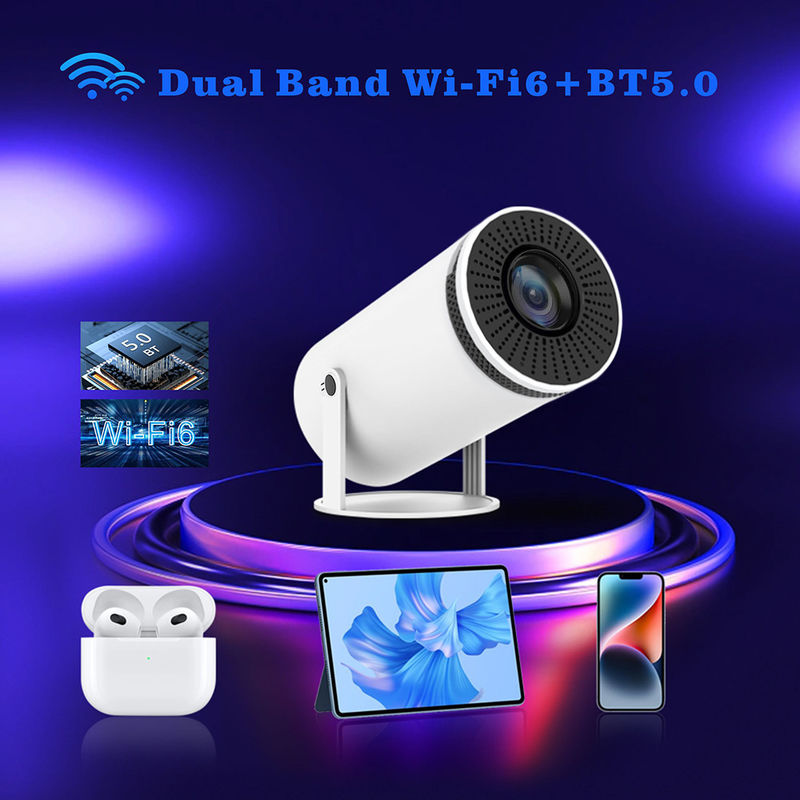 Proyector de video portátil mini Android 11 HY300 wifi BT Smart Home Theater HY300 Proyector con control remoto